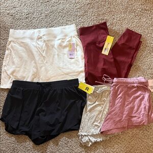 NWT Target active & PJ bundle of 5 Sz Large